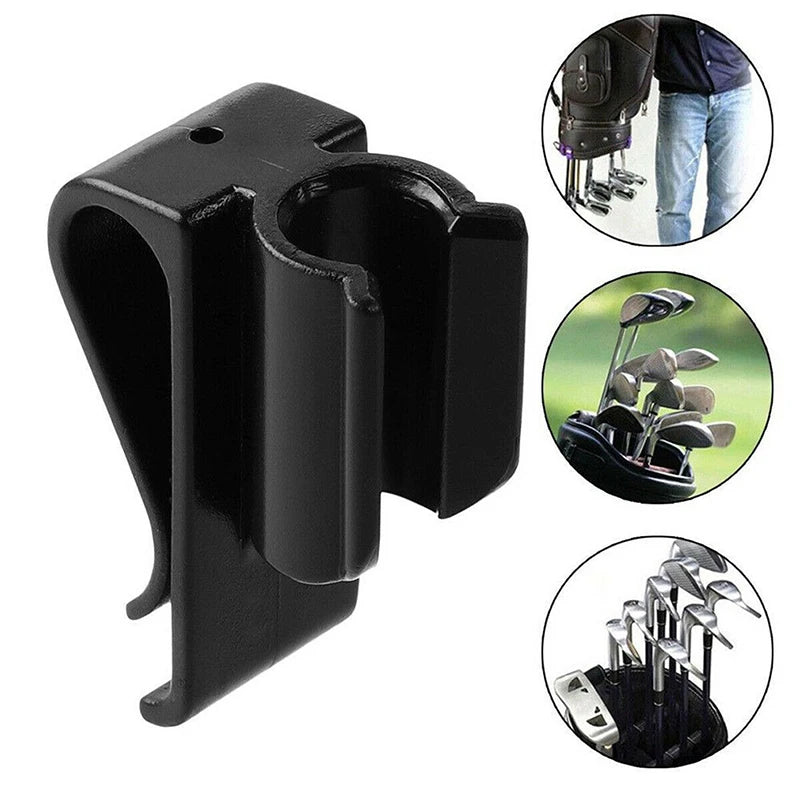 12 Pcs Golf Putter Holder Golf Bag Clip Fixed Golf Clubs Buckle Ball Training Aids Outdoor Sports Game Accessories Swing Trainer