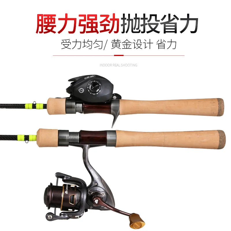 Lurestar New BFS Fishing Rod flexible ul spinning rod 1.47m 1.59m 1.77m ultralight spinning rods ultra light casting rod