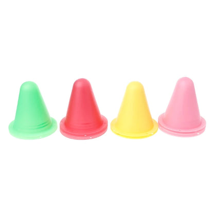 10 Pcs Skate Marker Cones Roller Football Soccer Training Equipment Marking Cup