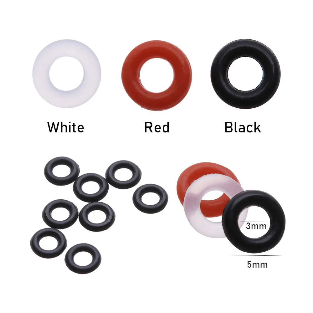 50Pcs/Set Hunting Anti-Slip Rubber O Ring For Aluminium Dart Shafts Arrow Tips Replacements Gasket Grip Washer Accessories