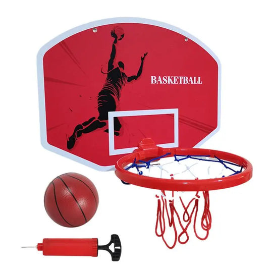 Mini Basketball Hoops Kit Indoor Plastic Basketball Backboard Home Sports Basket Ball Hoops for Kids Funny Game Fitness