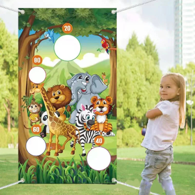 Play Bean Bags Toy Game Bean Bags Safe Tossing Throwing Bags Adults Children toys Party Carnival games for kids outdoor toys