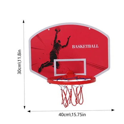 Mini Basketball Hoops Kit Indoor Plastic Basketball Backboard Home Sports Basket Ball Hoops for Kids Funny Game Fitness