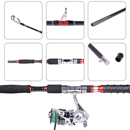 Mavllos STROMII Tuna Spinning Rod For Boat Fishing  1.8M 2.1M 3 Sections Lure 70-250g MH Power 30-50LB Saltwater Jigging Rod