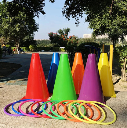 Sports Toys Throwing Rings Kids Games Carnival Party Fun Adults Soccer Cones For Training Playground Parent Child Interaction