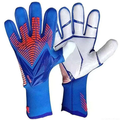 Professional Latex Football Gloves Soccer Ball Goalkeeper Gloves Kids Adults Thickened Football Goalie Fingers Protection Gloves