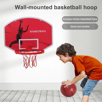 Mini Basketball Hoops Kit Indoor Plastic Basketball Backboard Home Sports Basket Ball Hoops for Kids Funny Game Fitness