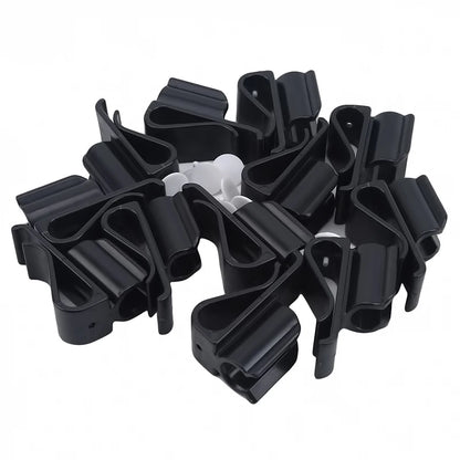 12 Pcs Golf Putter Holder Golf Bag Clip Fixed Golf Clubs Buckle Ball Training Aids Outdoor Sports Game Accessories Swing Trainer